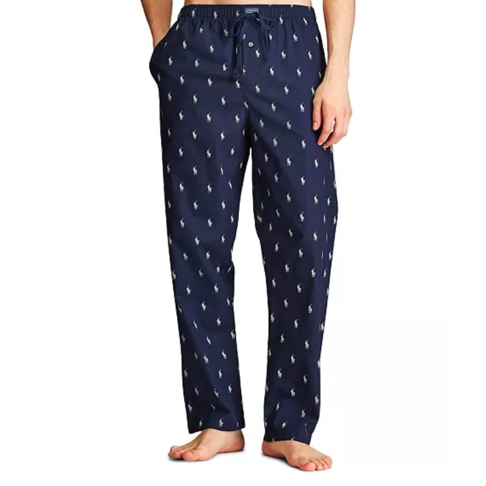 Polo Ralph Lauren lounge pajama pants bottoms navy mens big and tall 1XL